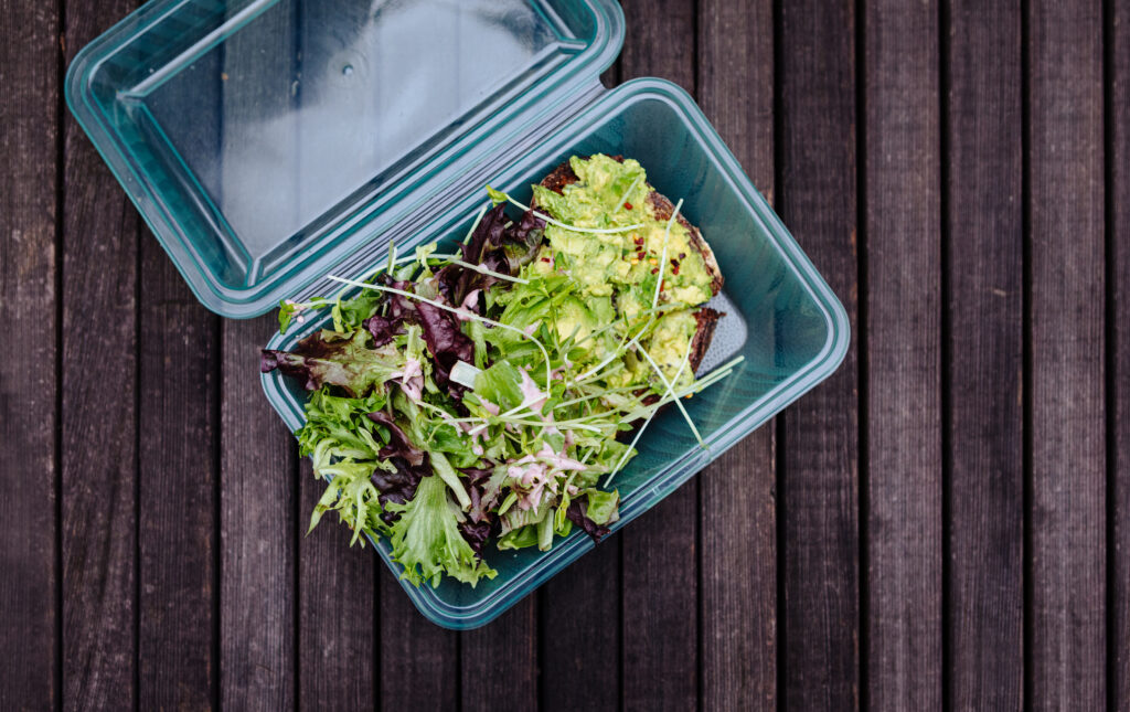 Bold Box with Salad